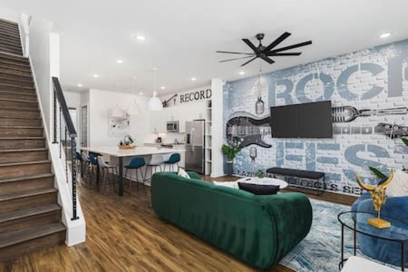 Spacious Home With Large Patio Rooftop Deck And Garage Nashville Buitenkant foto